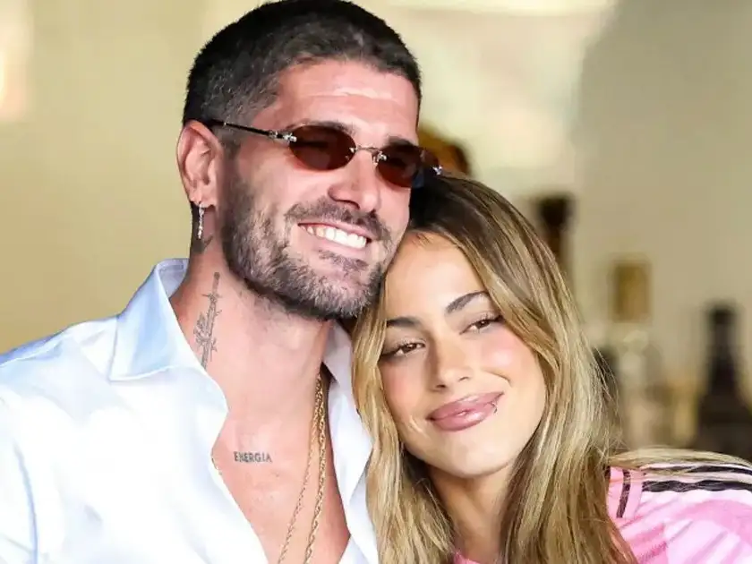 Las imágenes compartidas por Rodrigo De Paul y Tini Stoessel en sus vacaciones reavivaron rumores de embarazo entre sus seguidores en redes sociales