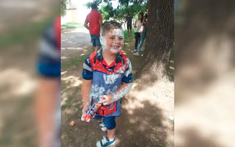 Jonás Pereyra egresó del Jardín 903