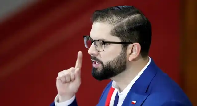 Gabriel Boric, presidente de Chile.