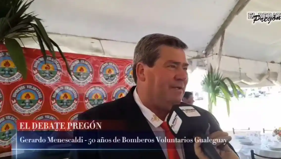 Gerardo Menescaldi: Bomberos Voluntarios