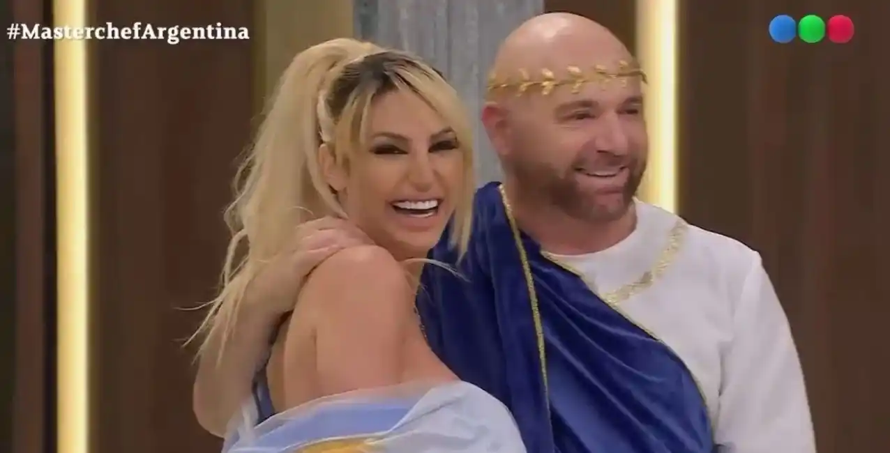 Vicky Xipolitakis fue la “diosa griega” en la noche de “Masterchef Celebrity 3”