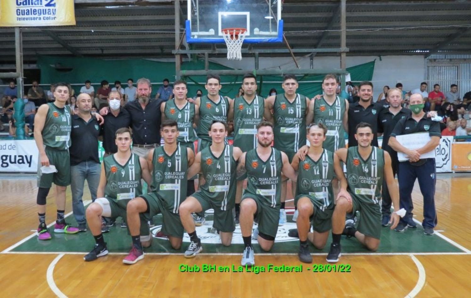 Gano Bh en el centenario 75 - 73 Neptunia