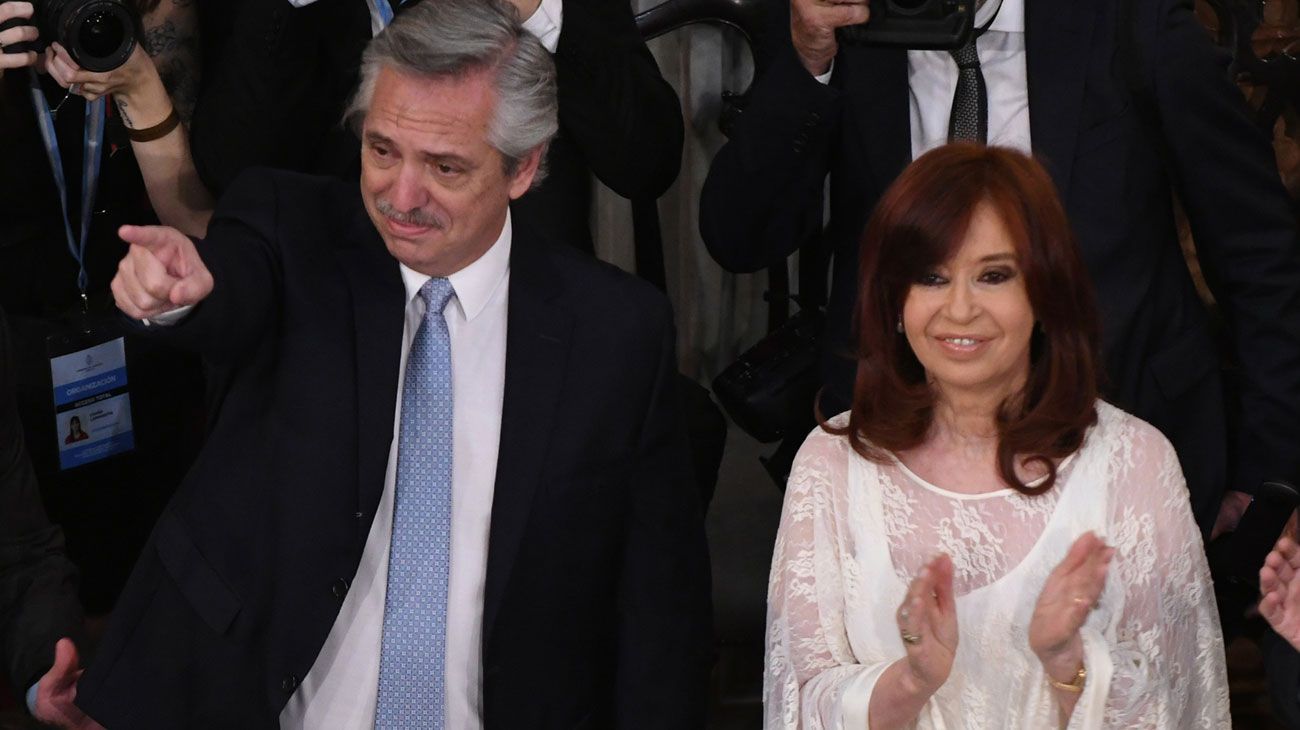 Cristina y Alberto Fernández dejaron un mensaje de inclusión y solidaridad