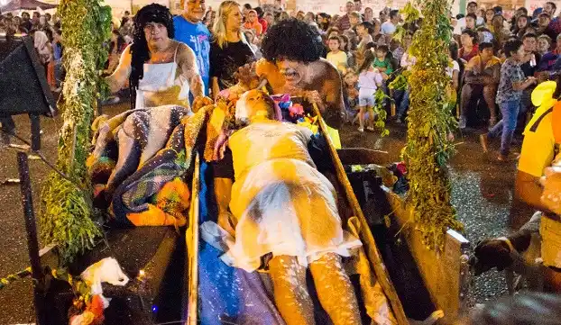 El Entierro del Carnaval fue el broche de oro de los Corsos 