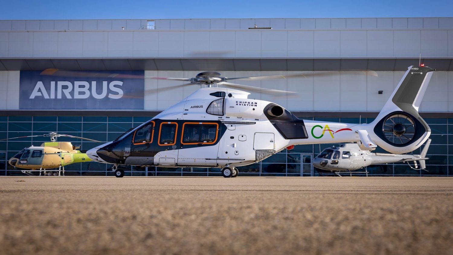 El primero en India: Chipsan Aviation recibió su primer Airbus Helicopters H160