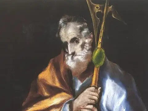 San Judas Tadeo, por El Greco.