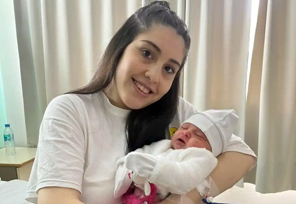 Nació la primera bebé del año en Lobería