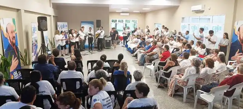 La Caja de Previsión celebró con los jubilados 
y pensionados el cierre de los talleres 2024