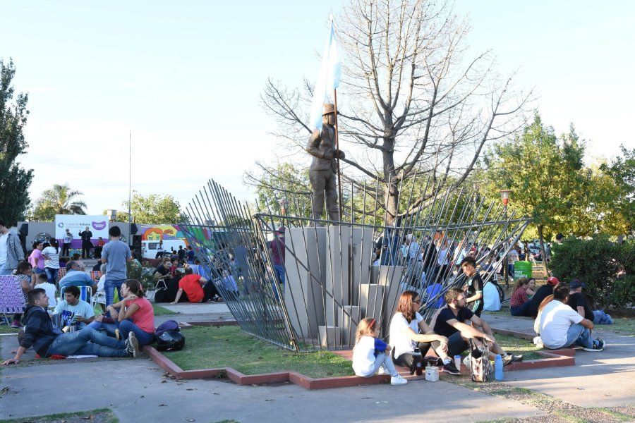 Domingo de festejo en el barrio Malvinas Argentinas