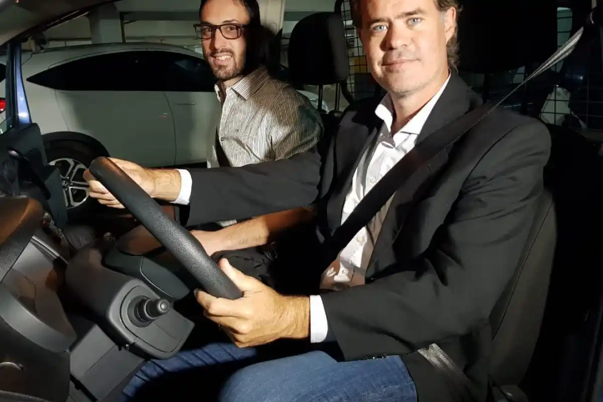 Piaggio fue invitado a conocer el proyecto de eco rutas en Entre Ríos