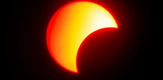 Efectos del último eclipse de la década
