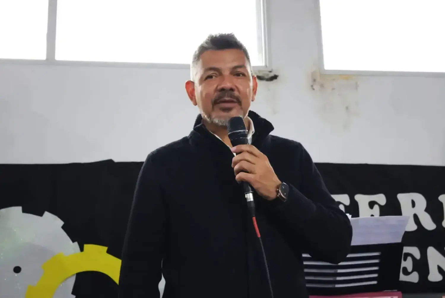 Alan Ocampo es director municipal de Educación desde diciembre de 2023.