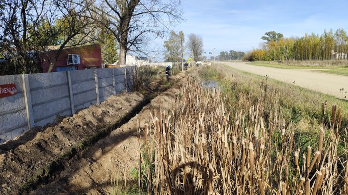 El Municipio continua realizando obras de gas en María Ignacia