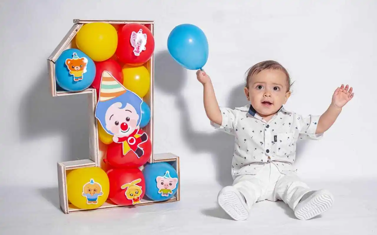 Isaías Benjamín, el "bebé sorpresa", cumplió un año