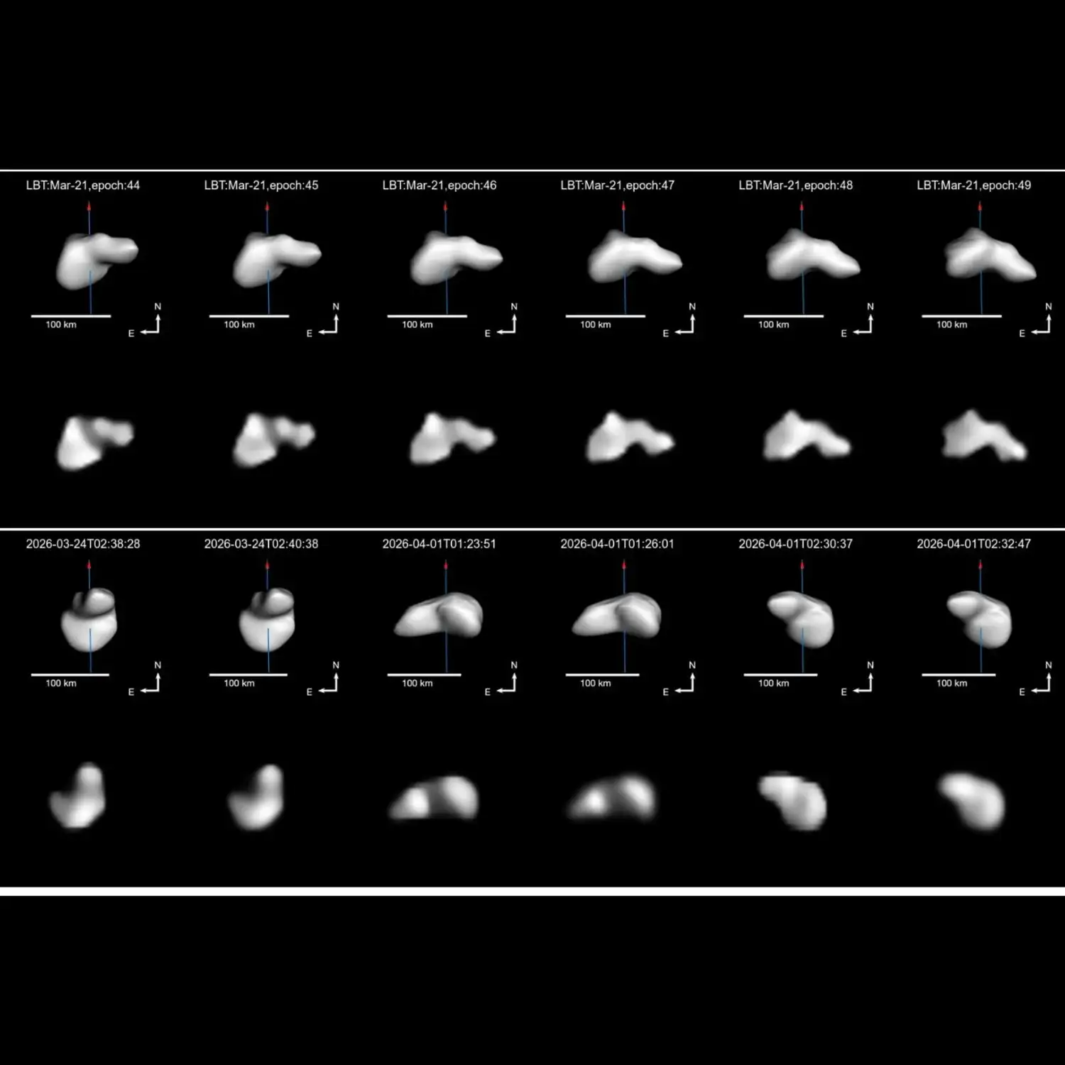 Un extraño asteroide sorprende a los astrónomos
