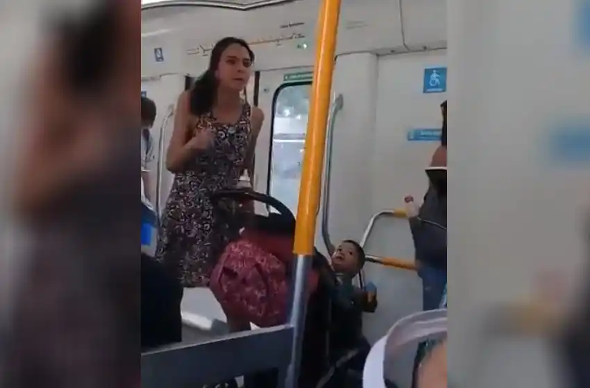 Uso del celular y maternidad: la pelea entre dos mujeres en un tren que dividió al país