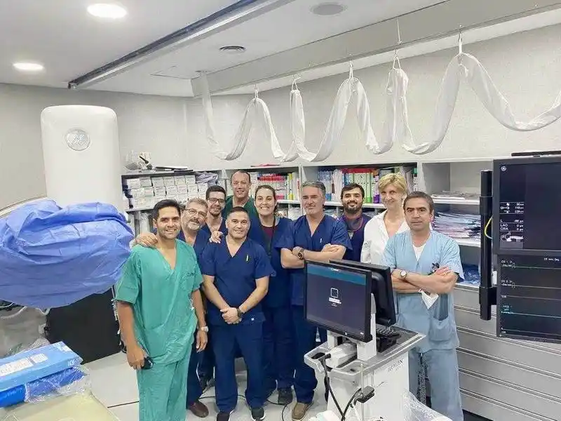 El Servicio de Hemodinamia del HAC celebró 20 años