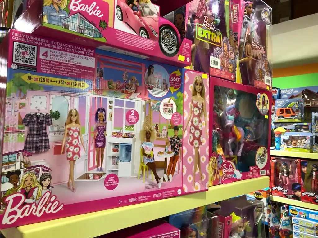 La línea Barbie, una de las más buscadas en la temporada por el furor de la película.