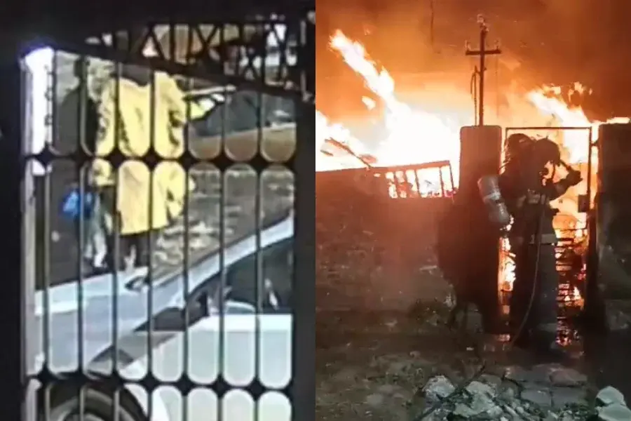 Buscan a un hombre que provocó un importante incendio en una casa de zona oeste