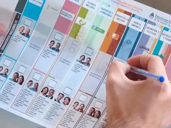 Voto con la Boleta Única de Papel: cuándo se considera en blanco, nulo e impugnado