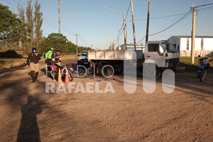 Los vehículos involucrados