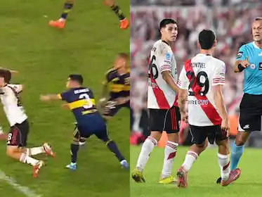 Polémica en el Superclásico: ¿fue penal sobre Martinez Quarta?