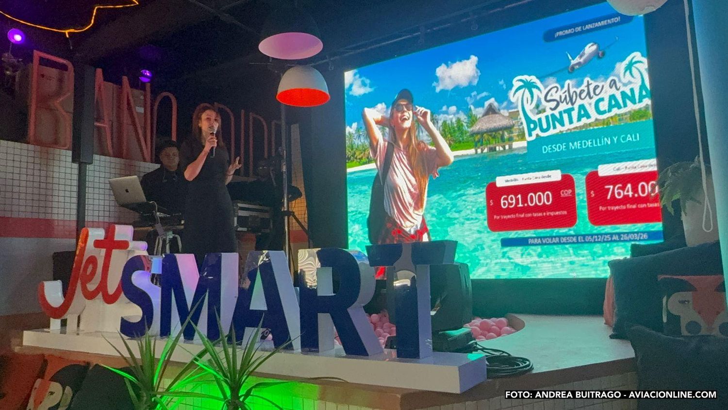 JetSMART llega al Caribe: lanza sus vuelos a Punta Cana
