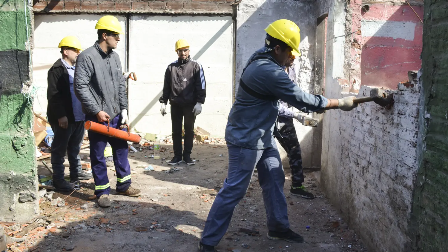 La Matanza: Demolieron bunkers narco en Puerta de Hierro