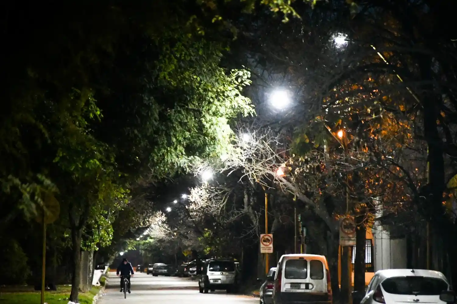 Comenzó la obra integral de alumbrado LED en barrio Sáenz Peña