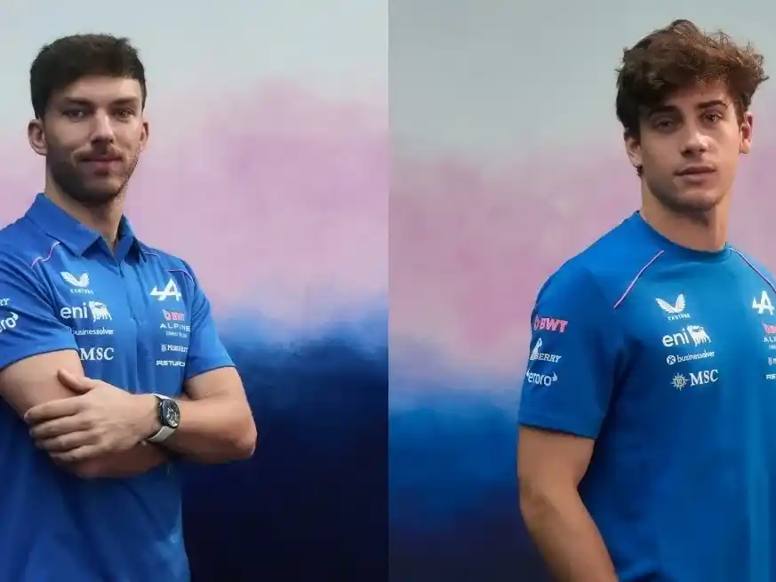 Colapinto presentó la indumentaria 2026 de Alpine y un detalle encendió preguntas.