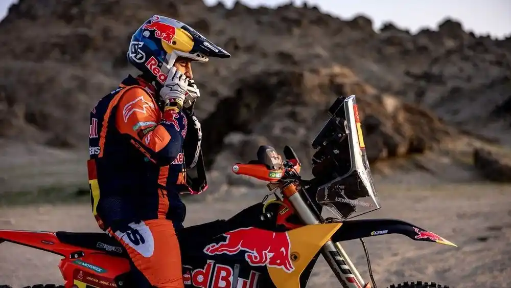 Luciano Benavides, el salteño que busca ser protagonista en el desierto