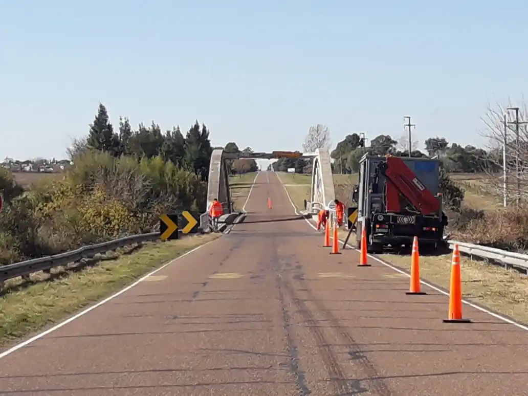 Este viernes efectuarán tareas de mantenimiento en el Puente Blanco