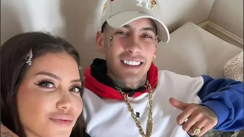 Se reencontraron Wanda Nara y L-Gante: "Donde hubo fuego..."