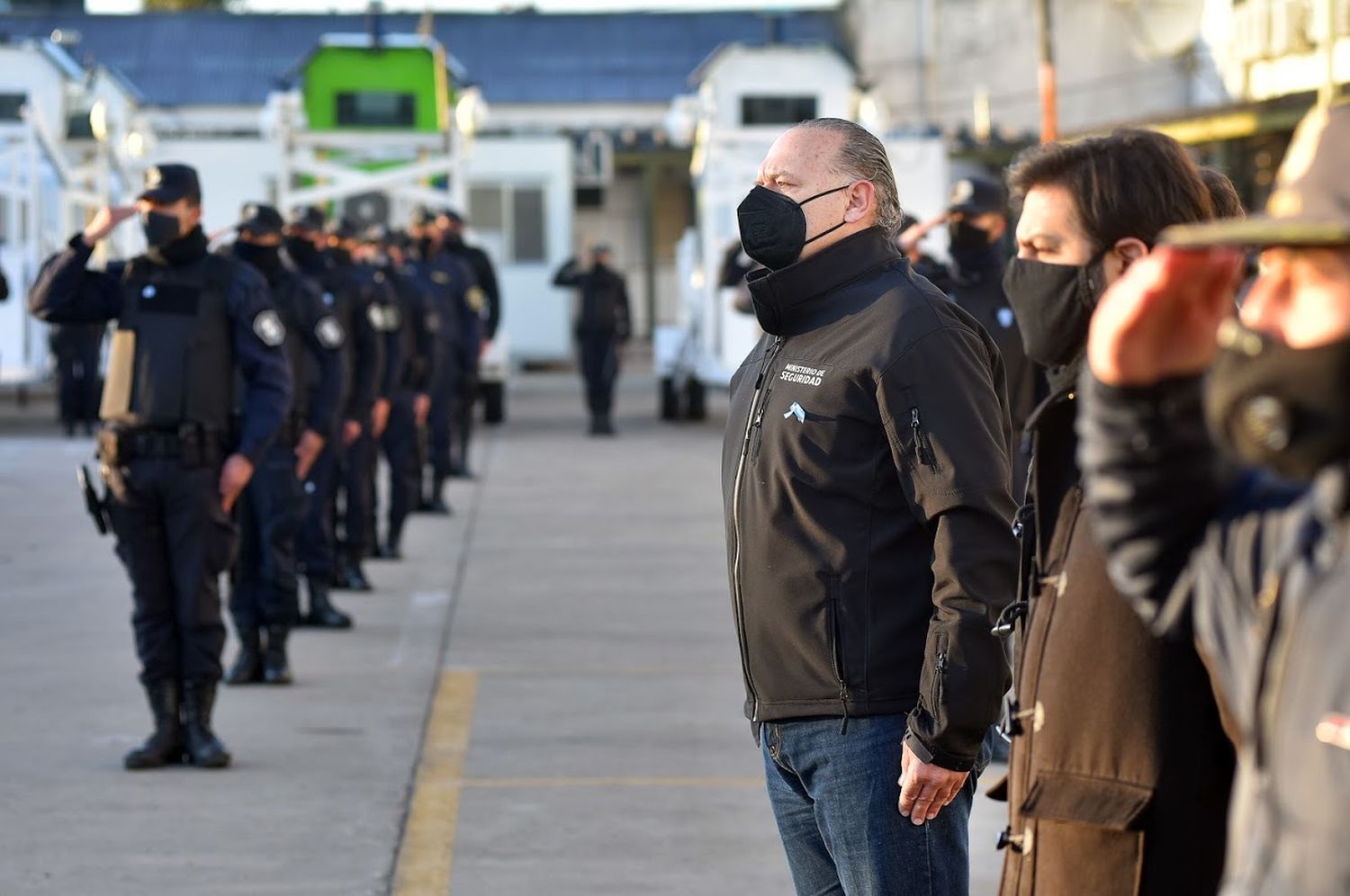 Video: Otro discurso al "estilo Berni" ante policías en acto por el Día de la Independencia