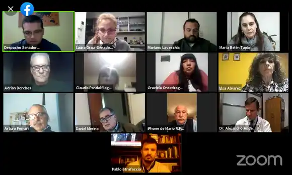 El vicepresidente de la Comisión Nacional de Párkinson participó de presentación de proyecto de ley