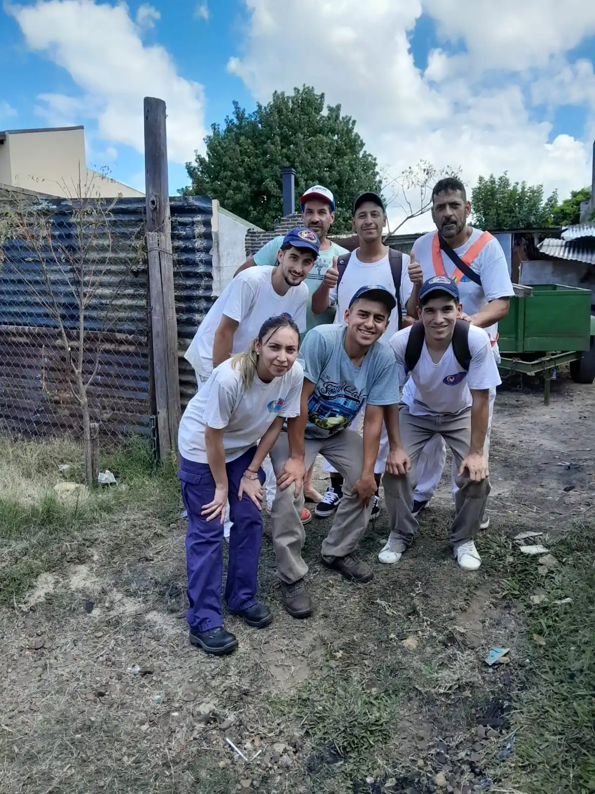 Empleados de carnicería en Concordia se unieron para apoyar a familia afectada por un incendio