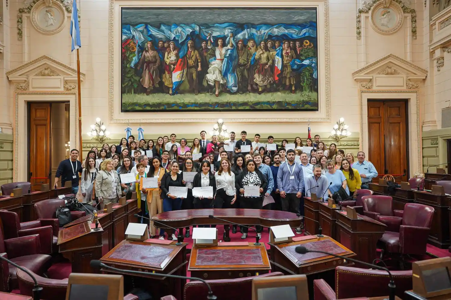 "Diputados por un Día" con gran participación.