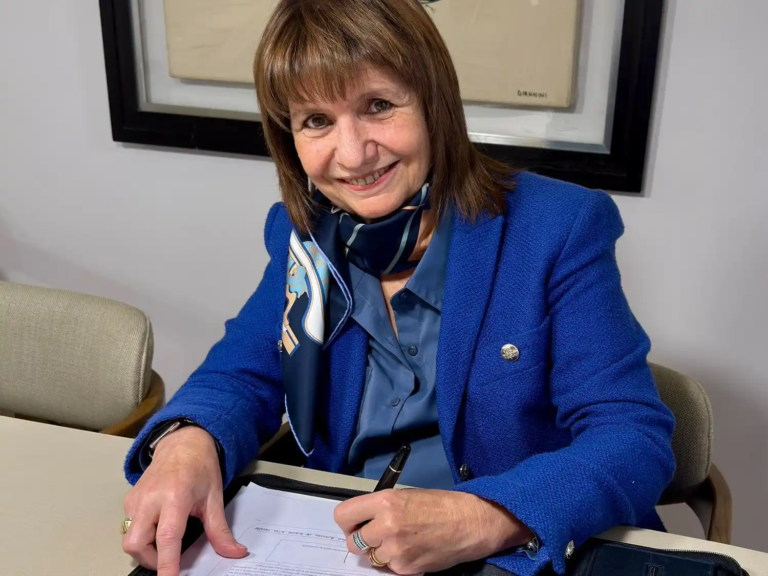 Patricia Bullrich candidata a senadora