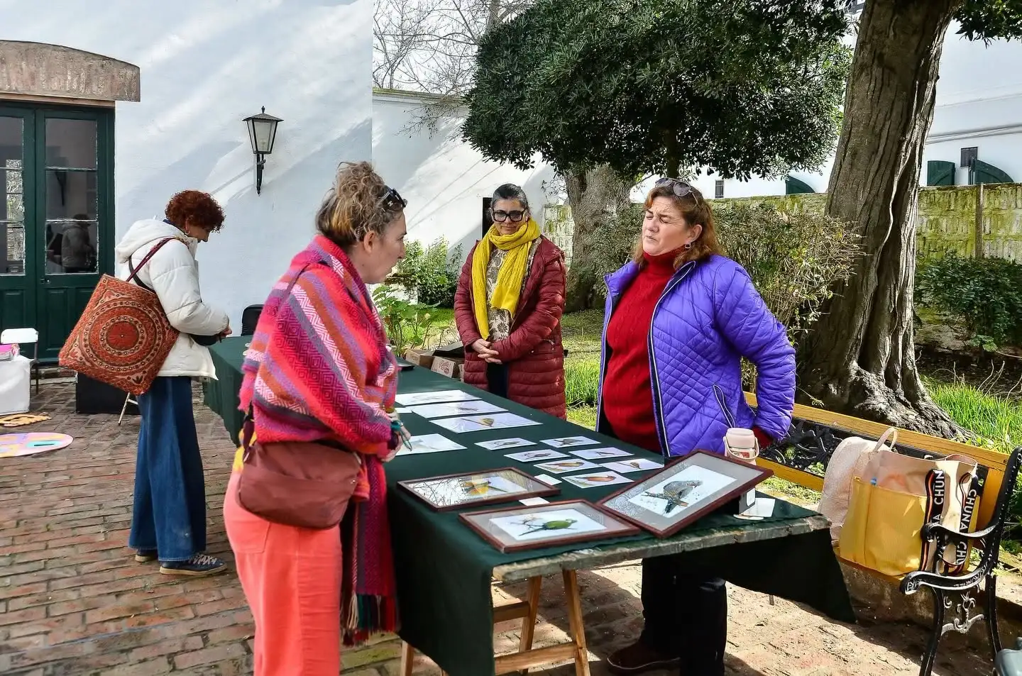 La Magnolia fue escenario de la Primera Feria de Arte Contemporáneo en Chascomús