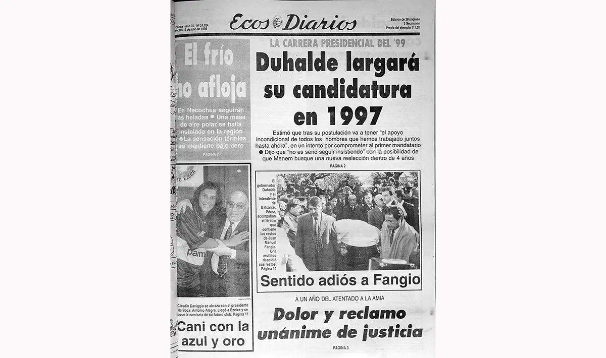 Miércoles 19 de julio de 1995