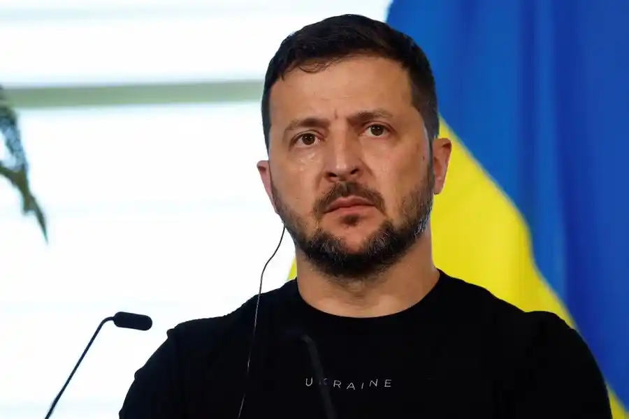 Volodímir Zelenski, presidente de Ucrania.