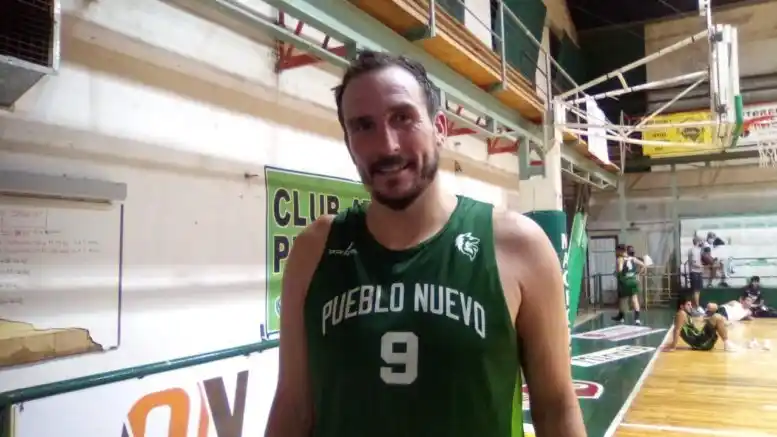 “Juani” Mateo (Pueblo Nuevo). (Foto Emblema Deportivo, Olavarría).