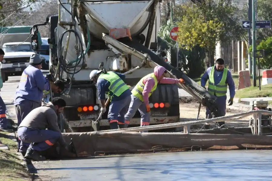 El barrio Güemes valora las obras que está ejecutando el Municipio