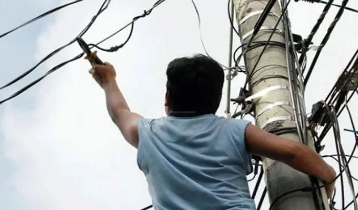 Robo de cables telefónicos en plena cuarentena obligatoria
