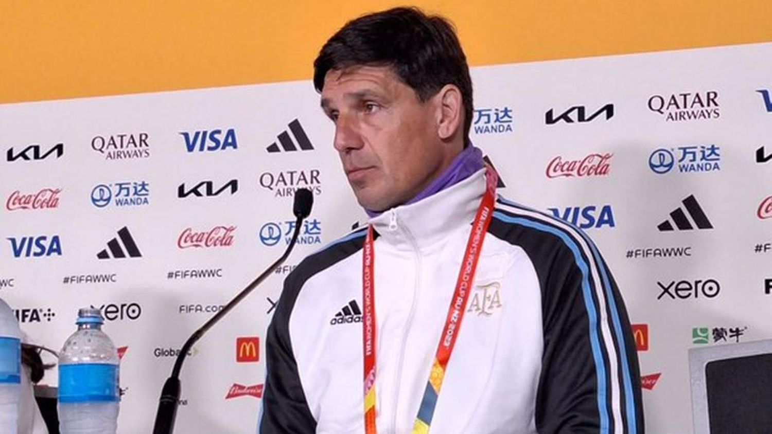 El entrenador nacional habló antes del partido de la Selección Argentina ante Suecia.