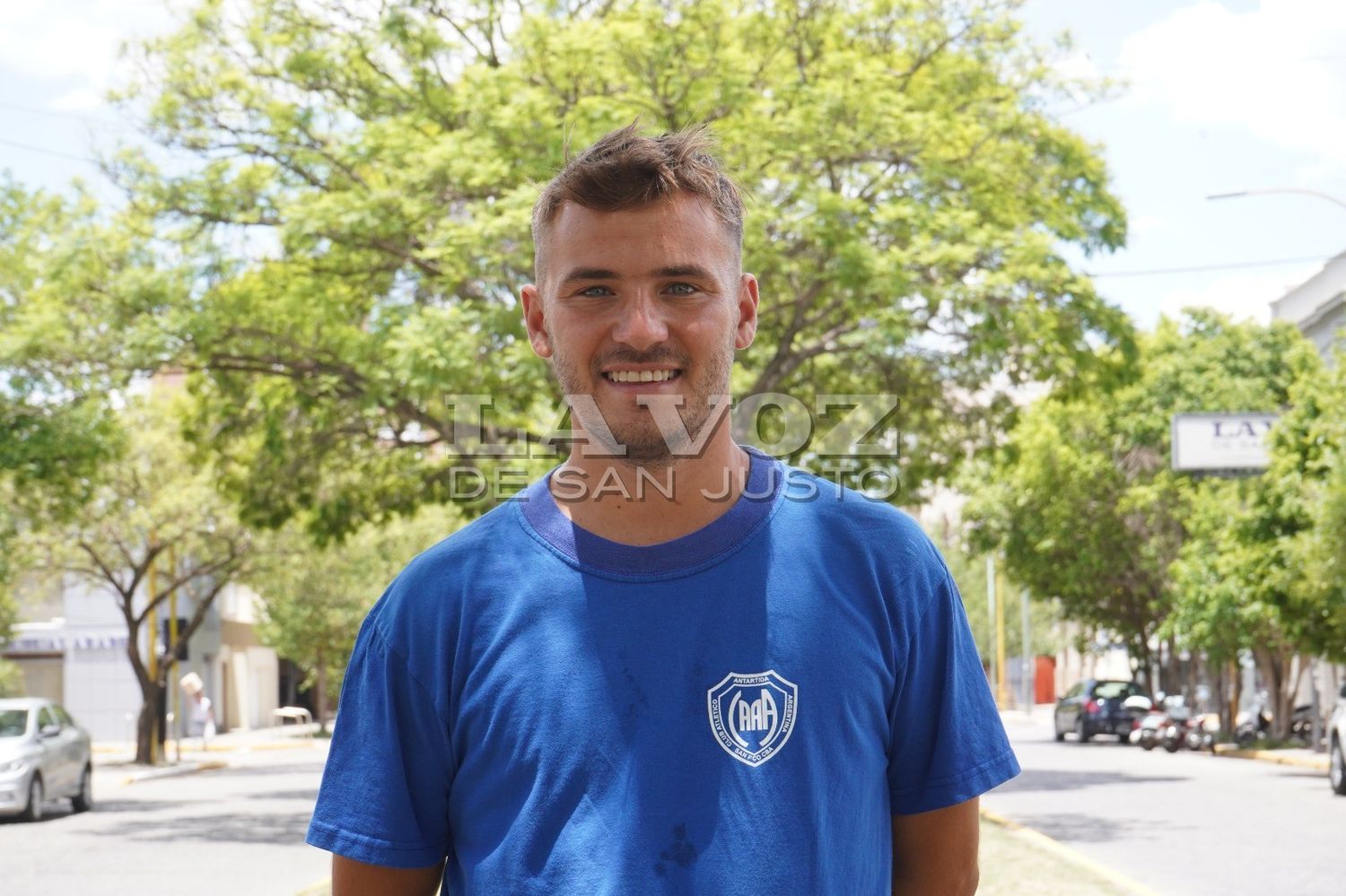 El entrenador "pingüino", Nicolás Racca