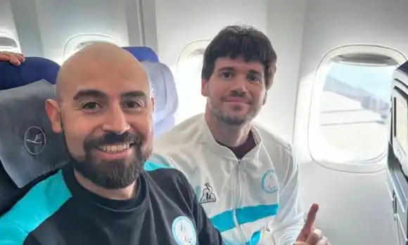 Matías De Andrade ya viaja rumbo a París