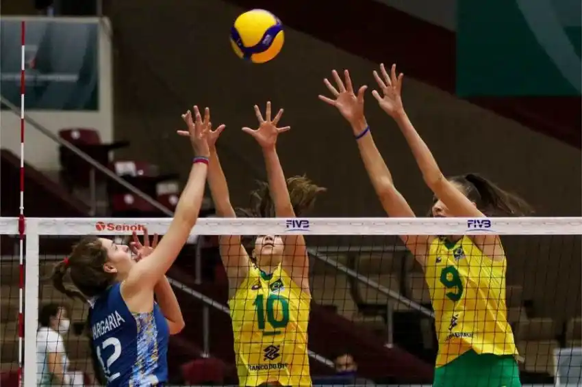 Argentina no pudo con Brasil en su segunda presentación