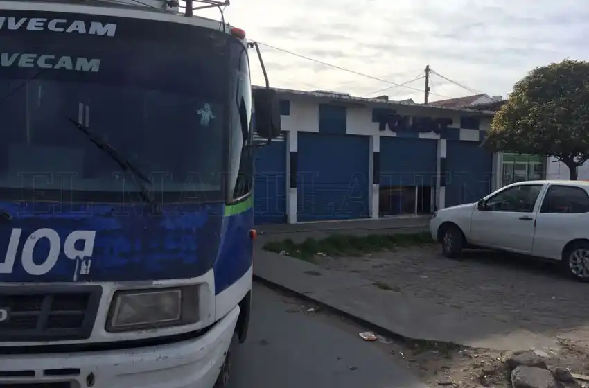 Fueron cinco los menores que participaron del robo al supermercado