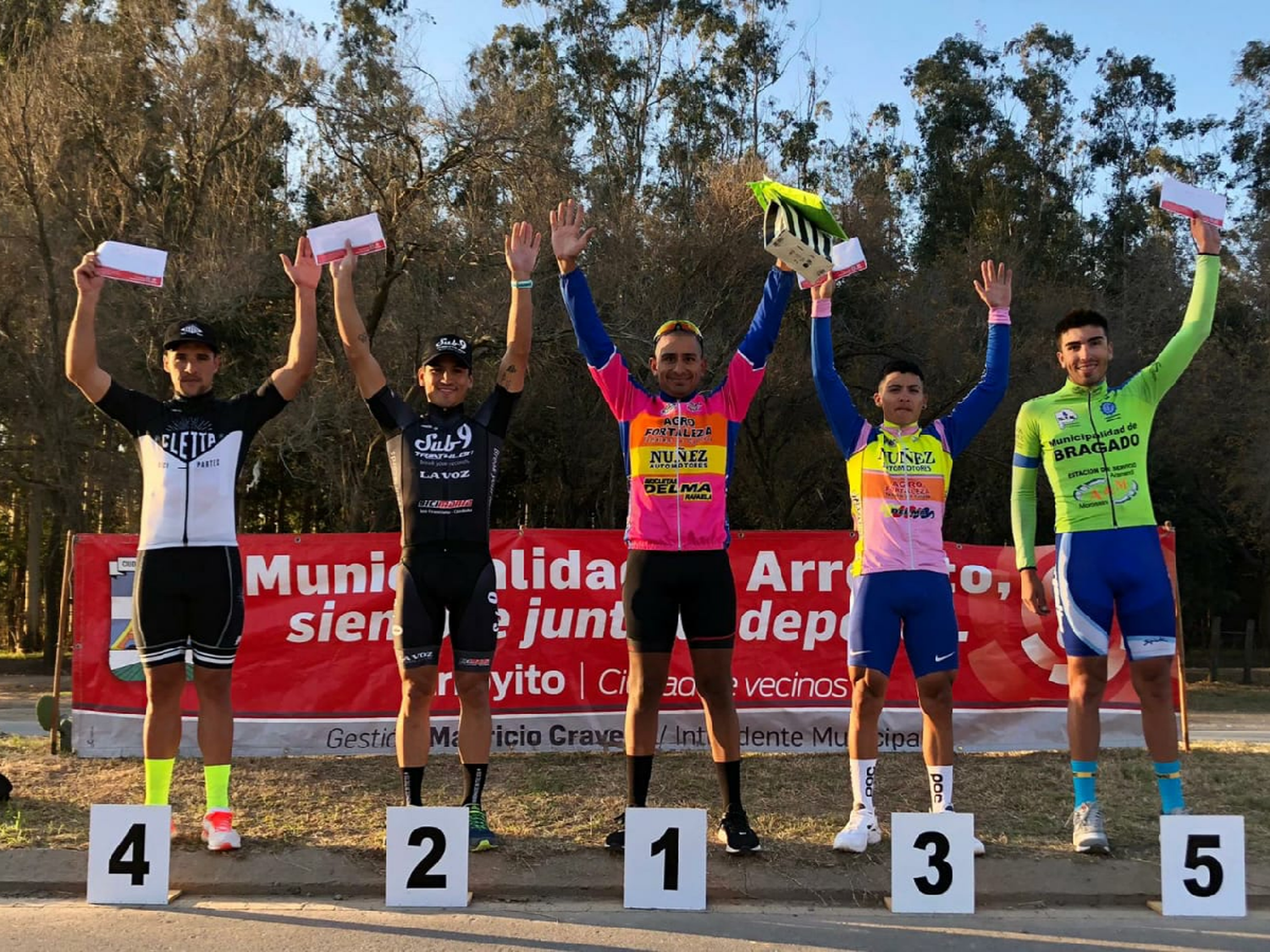 Ruta: Montenegro segundo en Arroyito 